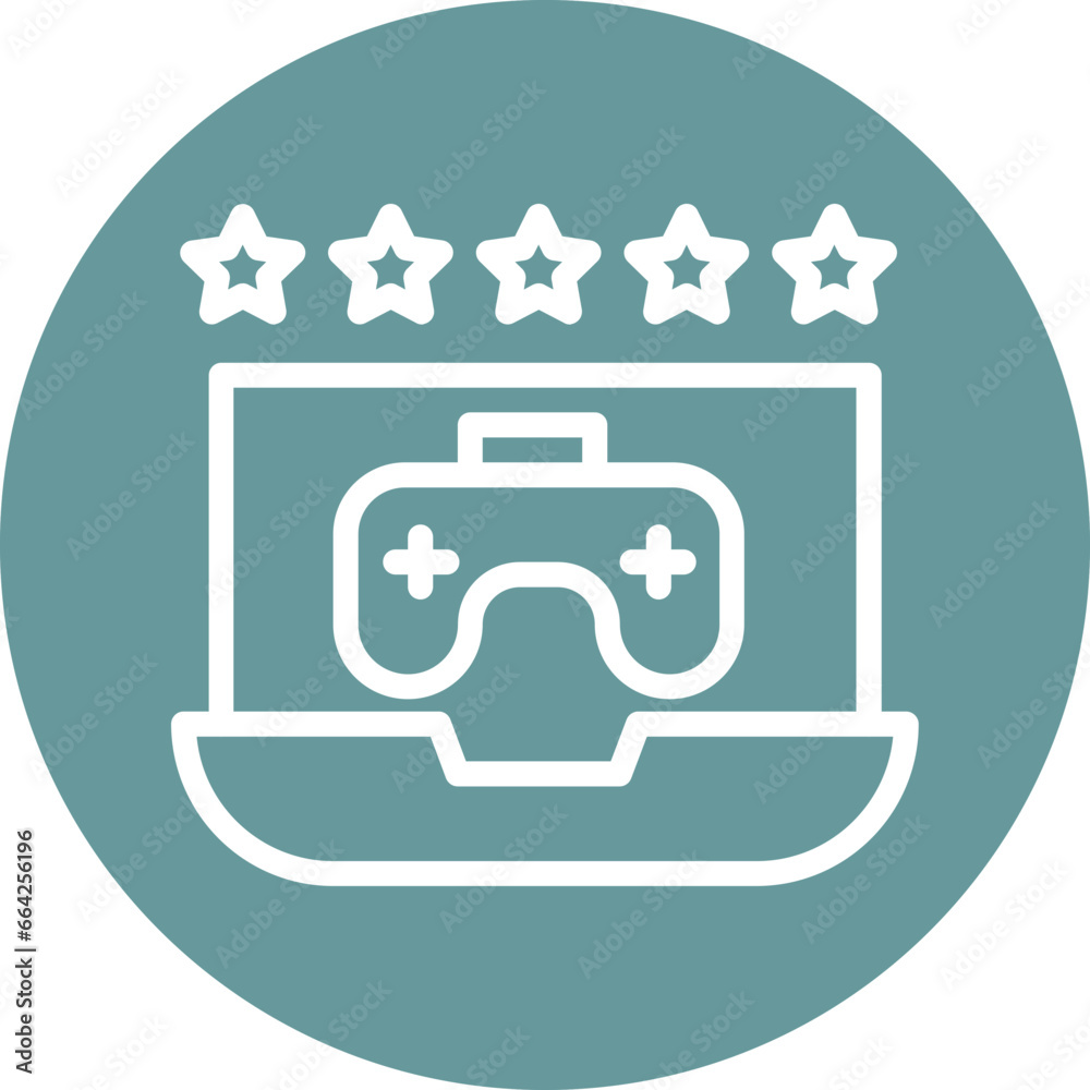 Game Review Icon Style Game Review Icon Style