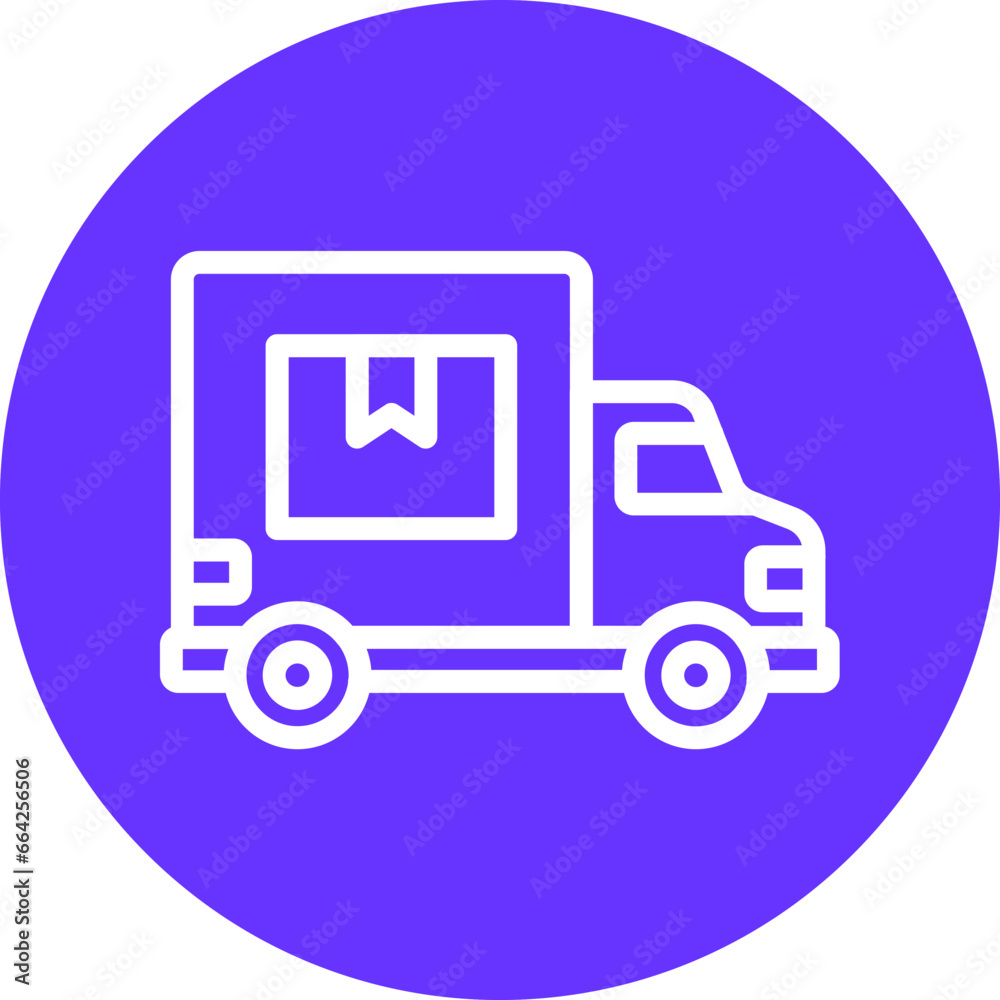 Delivery Service Icon Style
