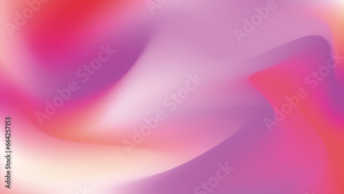 Geometric Wave Shape with Colorful Gradient Color Background Wallpaper. Vector Illustration