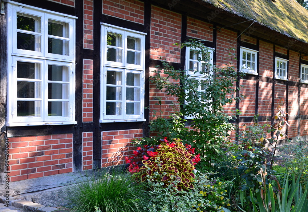 Historical Farm in the Town Neuenkirchen, Lower Saxony