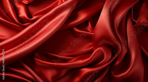 red silk background HD 8K wallpaper Stock Photographic Image