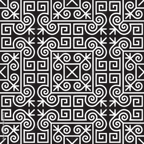 Kazakh ornaments. Seamless traditional carpet patterns of Kazakhs. Background, texture, design life of nomads. Ancient Turkic ornaments. Customs and traditions of Kazakhstan. Decorative art of nomads