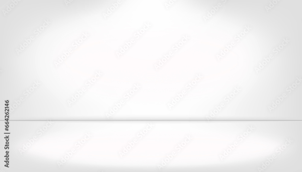 White and light gray studio room background with luxury. spotlight gradient White and light gray studio room background with luxury. spotlight gradient
