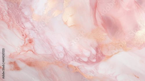 Beautiful luxury background with pink marble texture. The background can be used for gift certificates, greeting cards, presentation designs and social media templates.
 photo