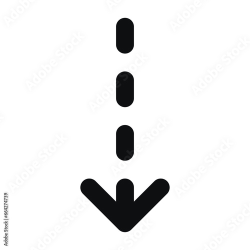 down arrow