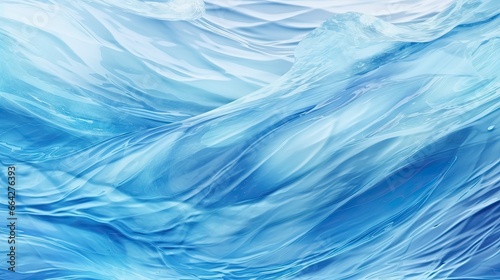 Blue water wave with natura...