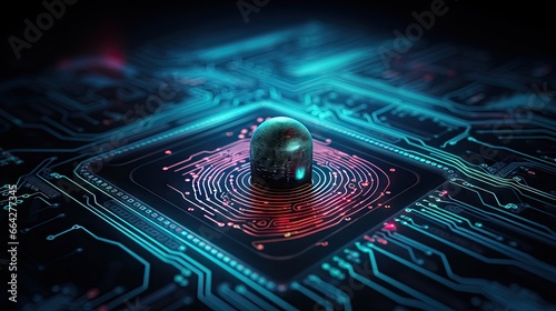Biometric login ensuring da...