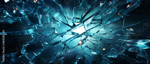 Shattered Glass Texture Background photo