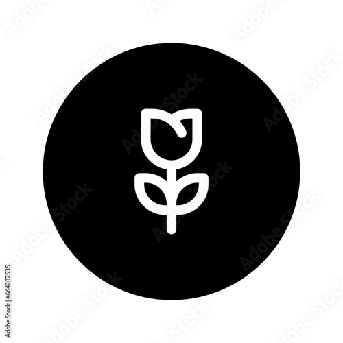 macro circular line icon