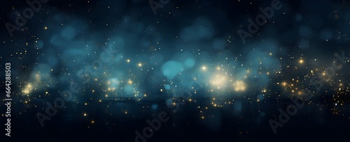 Abstract background with bokeh defocused lights. illustration.