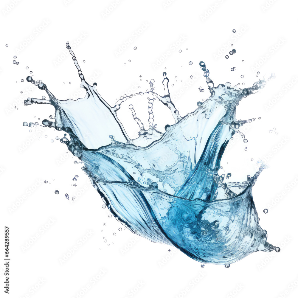 water splash captured with a transparent background. This realistic image brings the freshness of pure liquid to life, making it perfect for a variety of creative projects. water splash captured with a transparent background. This realistic image brings the freshness of pure liquid to life, making it perfect for a variety of creative projects.