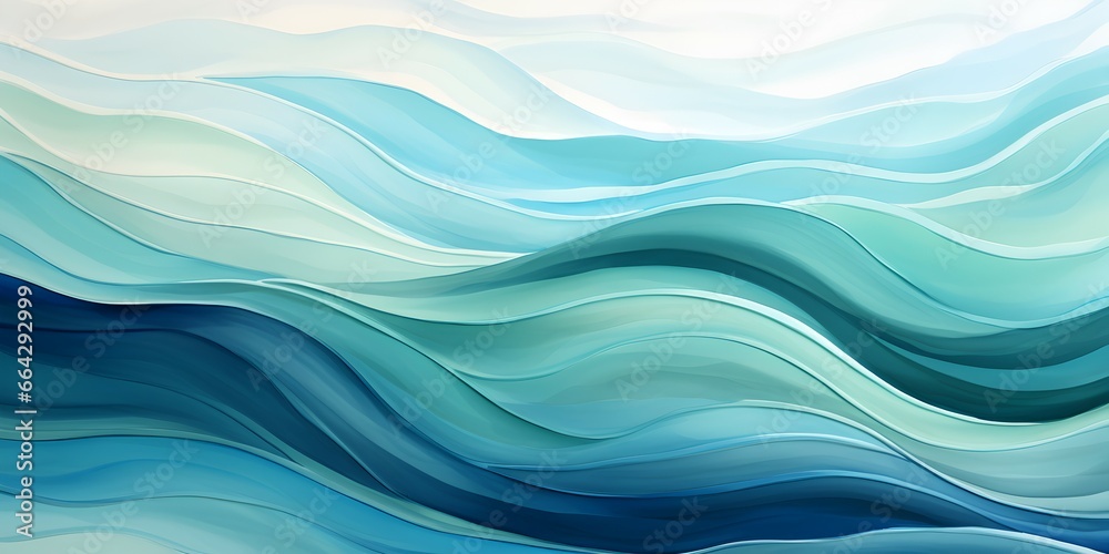 abstract blue green water color background