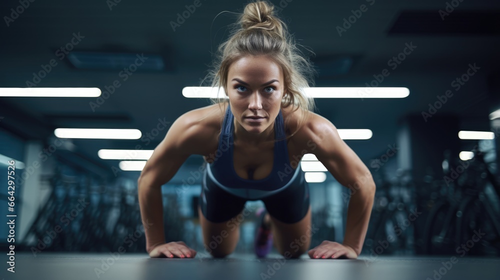 Fitness Model. Fictional characters created by Generated AI. Fitness Model. Fictional characters created by Generated AI.