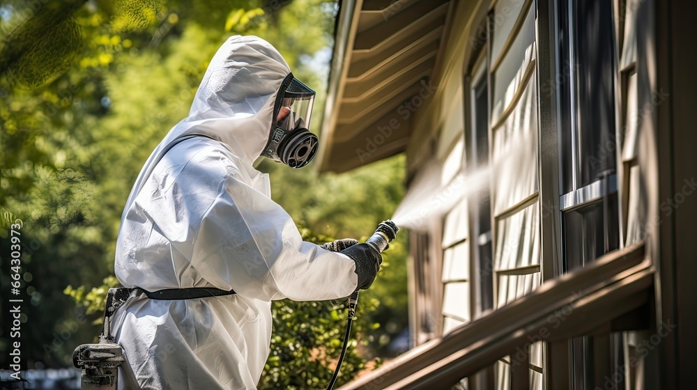 A dedicated painter at work. Painting mastery, expert technique, impeccable finish, uniform painting, meticulous craftsmanship. Generated by AI. A dedicated painter at work. Painting mastery, expert technique, impeccable finish, uniform painting, meticulous craftsmanship. Generated by AI.