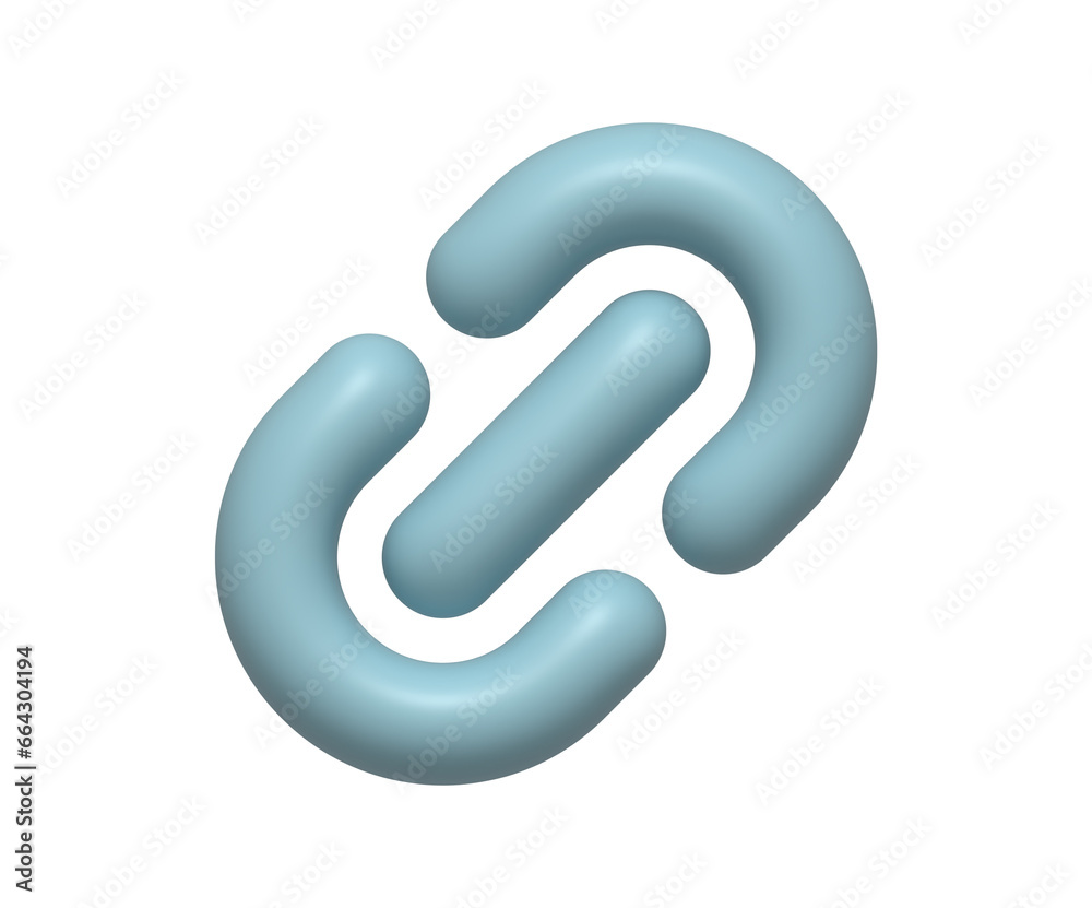 3d link backlink minimal icon. 3d illustration 3d link backlink minimal icon. 3d illustration