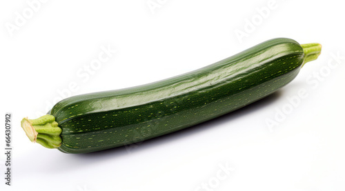 zucchini on a white background
