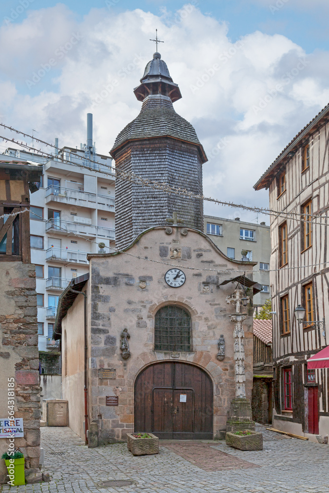 Obraz premium Chapel of Saint Aurelianus in Limoges