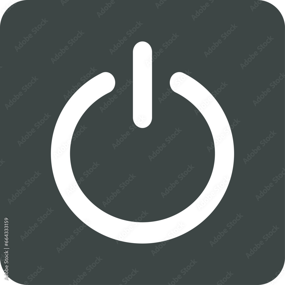 Power sign vector icon.power on off logo icon template,power on off vector element Power sign vector icon.power on off logo icon template,power on off vector element