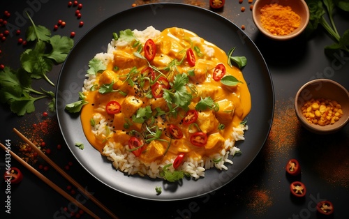 Appetizing and Minimalist Curry Product Photography