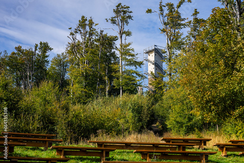 Observation desk in Galya-teto  Hungary