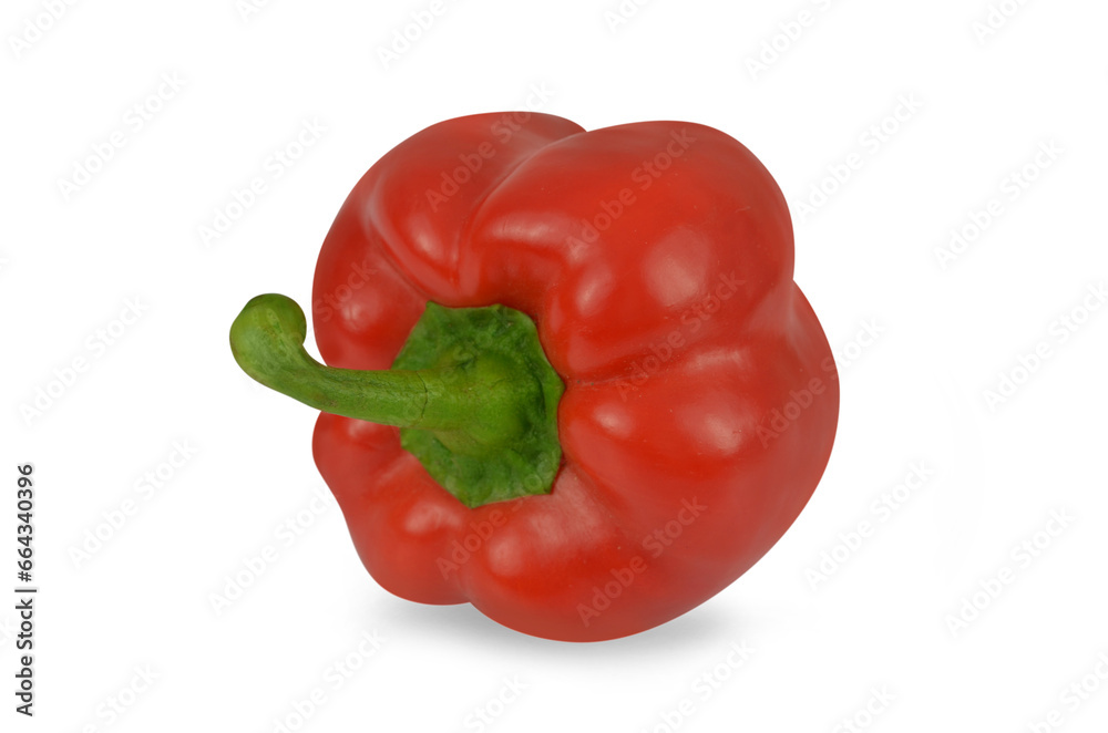 Red pepper with shadow, isolated, on a transparent background. Png ready to use. Red pepper with shadow, isolated, on a transparent background. Png ready to use.