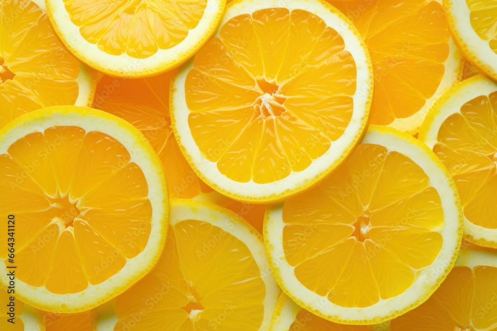 Fresh sliced orange citrus background. Organic tropical diet sweet slice. Generate ai Fresh sliced orange citrus background. Organic tropical diet sweet slice. Generate ai
