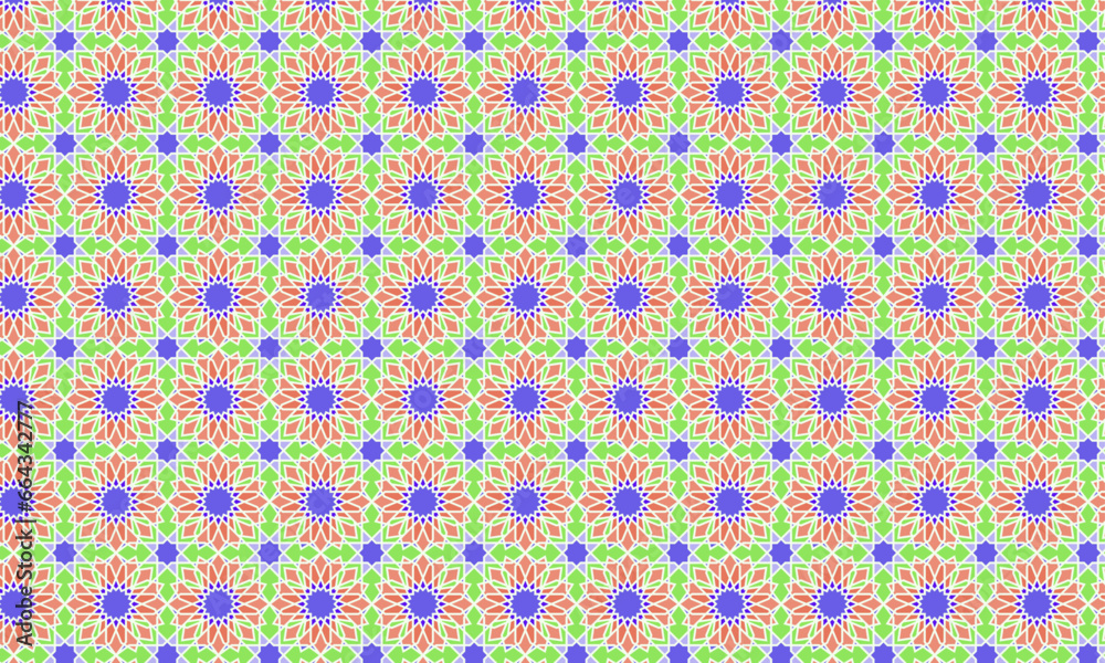 Islamic Ornament Geometric Pattern Background 3