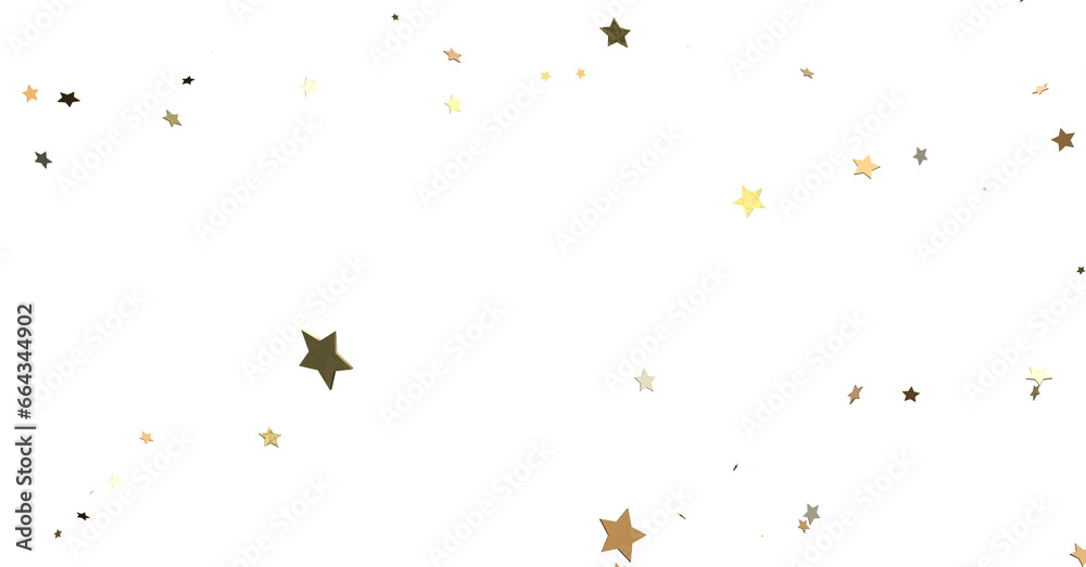 Celestial Christmas Symphony: Enthralling 3D Illustration of Falling Holiday Starbursts Celestial Christmas Symphony: Enthralling 3D Illustration of Falling Holiday Starbursts