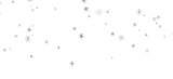 Snowflake Blizzard: Brilliant 3D Illustration Showcasing Descending Holiday Snowflakes
