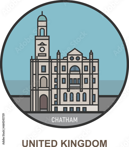 Chatham. Cities and towns in United Kingdom photo