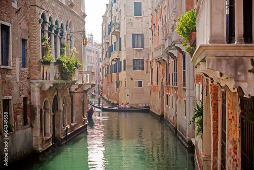 Landscape of Venice views, concept of vacation in Italy. Old part of city center. Ideas for journey.  © T.Den_Team