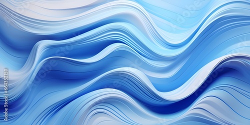abstract blue wave background © toomi123