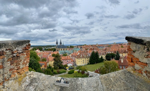 die Burg Eger in Cheb, Blick vom Schwarzen Turm