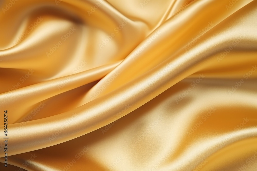 Exquisite Golden Satin Background Exquisite Golden Satin Background
