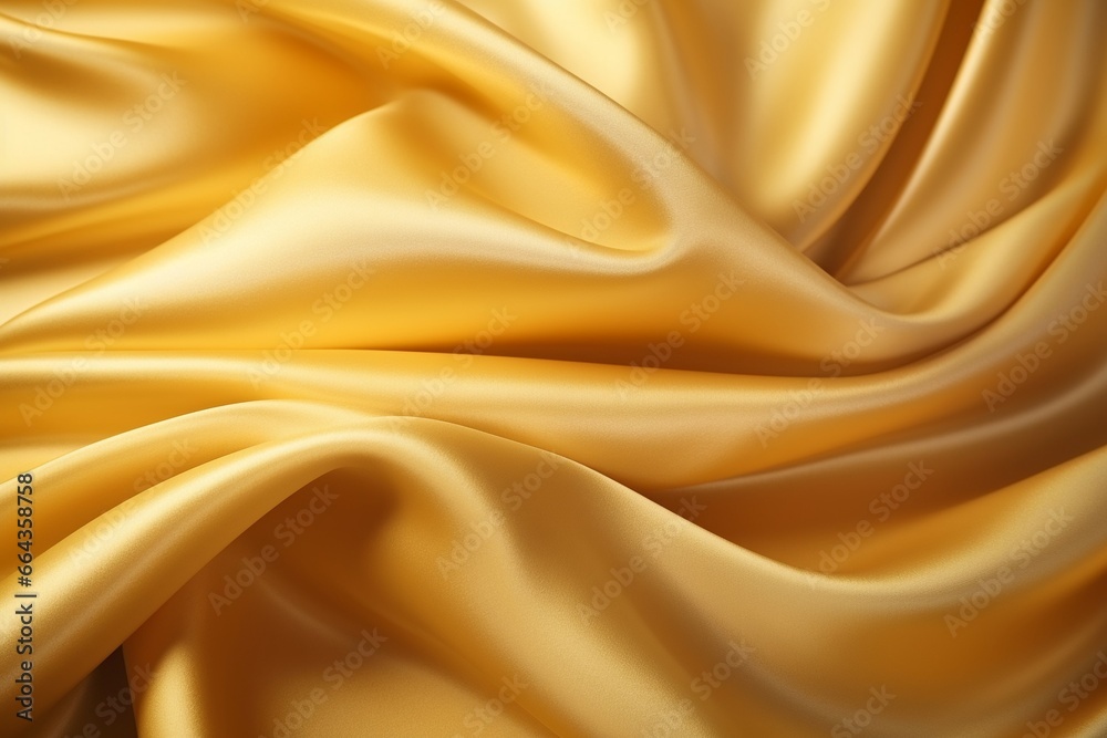 Exquisite Golden Satin Background Exquisite Golden Satin Background