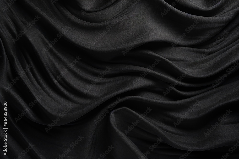 Fototapeta premium Black Fabric Texture