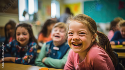 Vibrant Learning: Down Syndrome Student Adds Warmth to Classroom