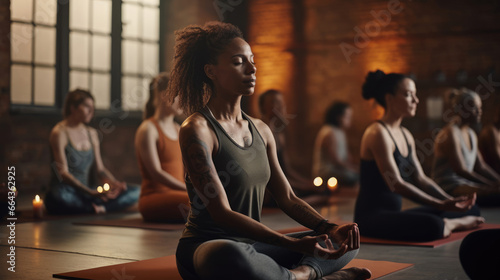Inclusive Yoga: Dynamic Session Fosters Peace Connection and Laughter.