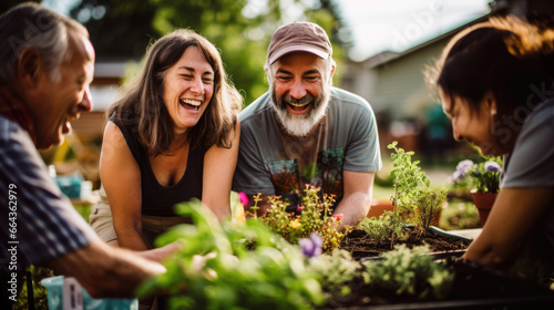 Joyful Gardening: Inclusive Event Unites Neighbors of All Abilities.