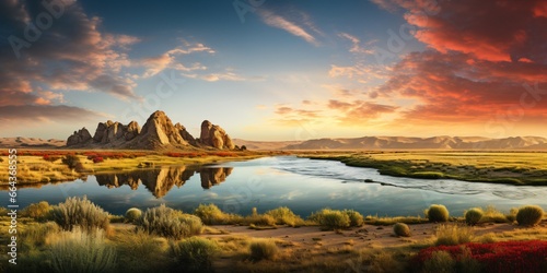 impressive and spectacular landscape photo