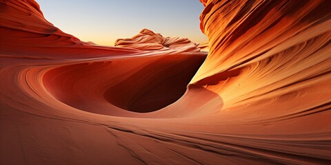 Crédence de cuisine Rouge impressive and spectacular desert landscape  © CROCOTHERY