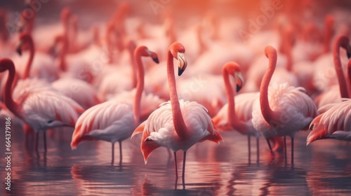 Flamingo, AI generated Image