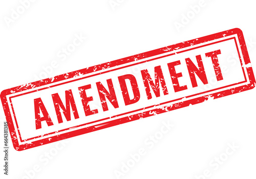 Tableau sur toile amendment stamping