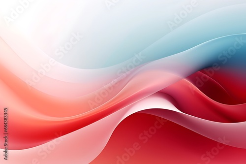 Photo colorful abstract wave design element. Abstract multicolor flowing wave lines isolated on white background