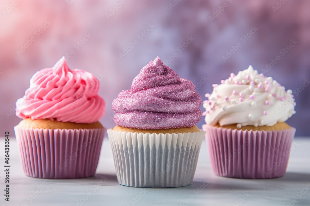 cupcakes with beautiful decoration. cupcakes with beautiful decoration.