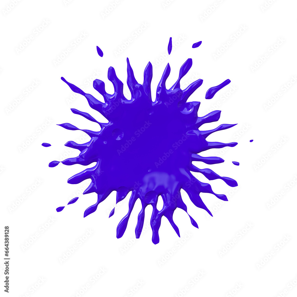 A drop of liquid spread over the surface. Abstract spatter A drop of liquid spread over the surface. Abstract spatter