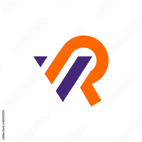 Free Download the logo consists of the letter V and R monogram. - GFXLoad