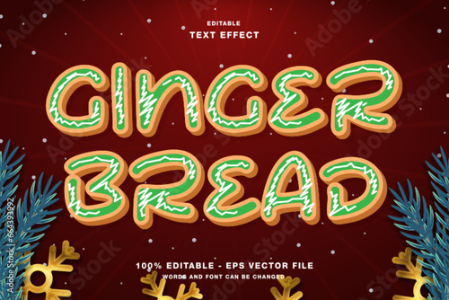 Ginger Bread Text Effect