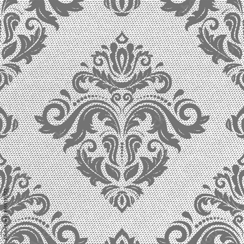Orient vector classic pattern. Seamless abstract background with vintage elements. Orient pattern. Ornament barogue wallpaper