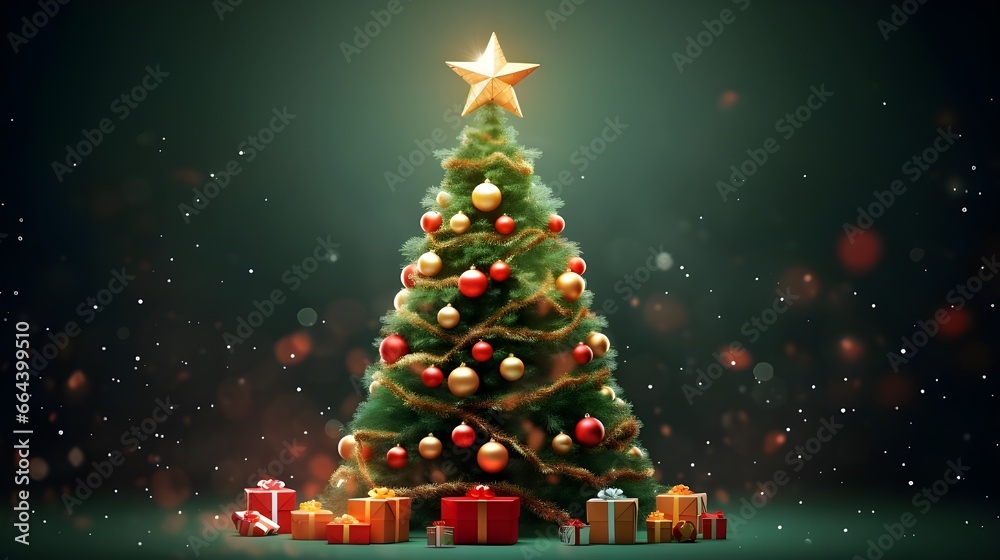 christmas tree with gifts and decorations,christmas tree and gifts,christmas tree with gifts,Merry and Bright: Christmas Tree with Presents, A Delightful Sight,Joyful Giving: Adorned Christmas Tree 